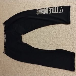 Title Boxing Compression Leggings